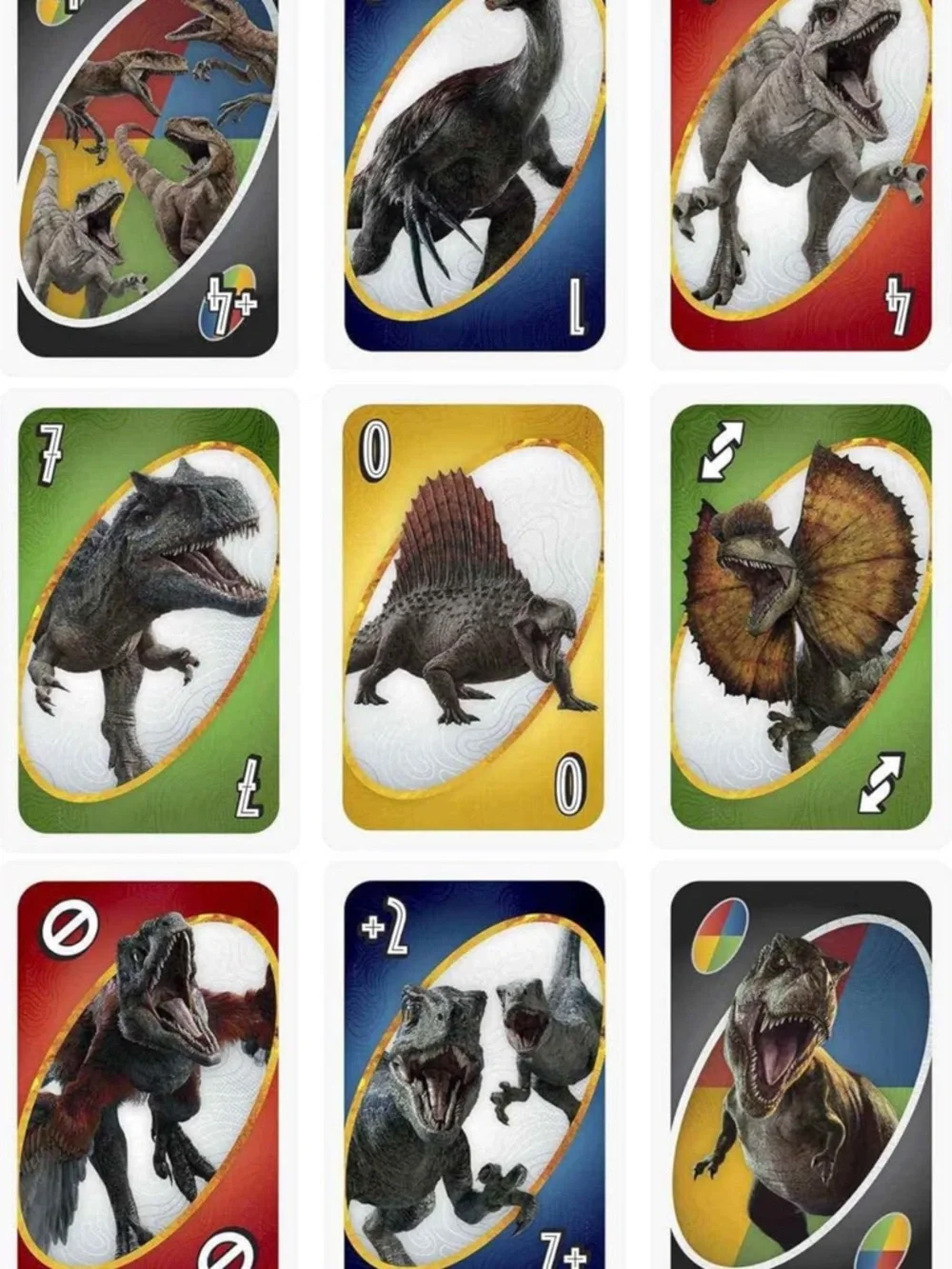 UNO Jurassic World Dominion Card Game nwt